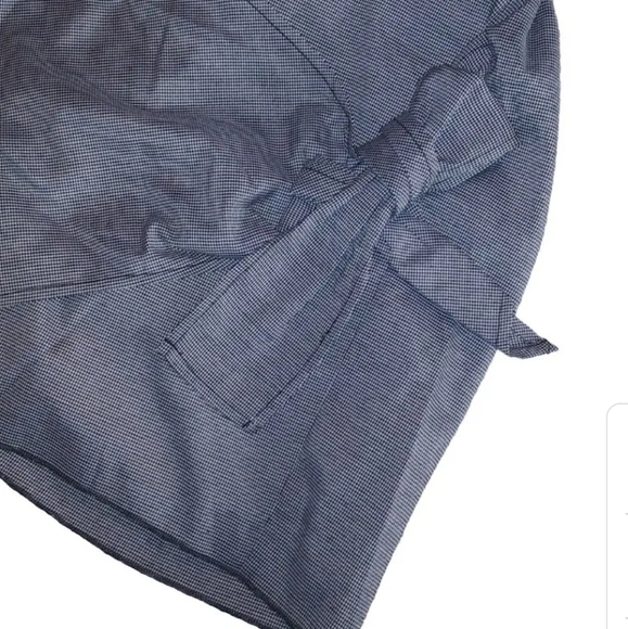 Free People Movement Houndstooth Faux Wrap Elastic Back Skort Size L NWT - Picture 3 of 7